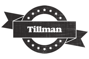 Tillman grunge logo