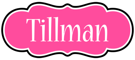 Tillman invitation logo