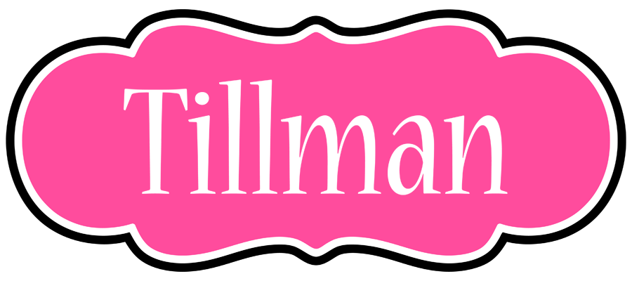 Tillman invitation logo