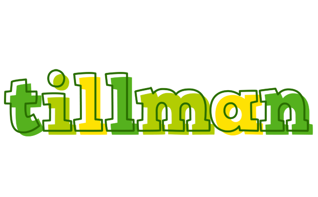 Tillman juice logo