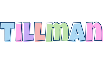 Tillman pastel logo