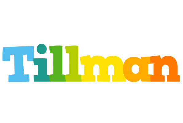 Tillman rainbows logo