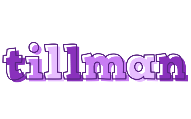 Tillman sensual logo