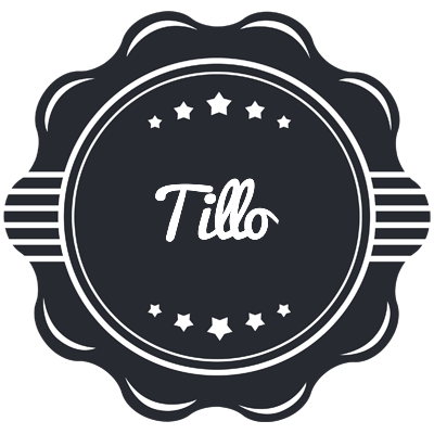 Tillo badge logo