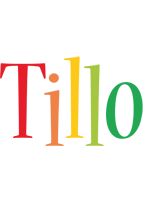 Tillo birthday logo