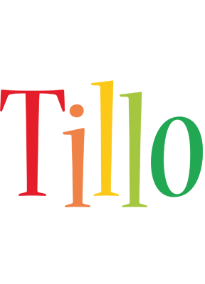 Tillo birthday logo