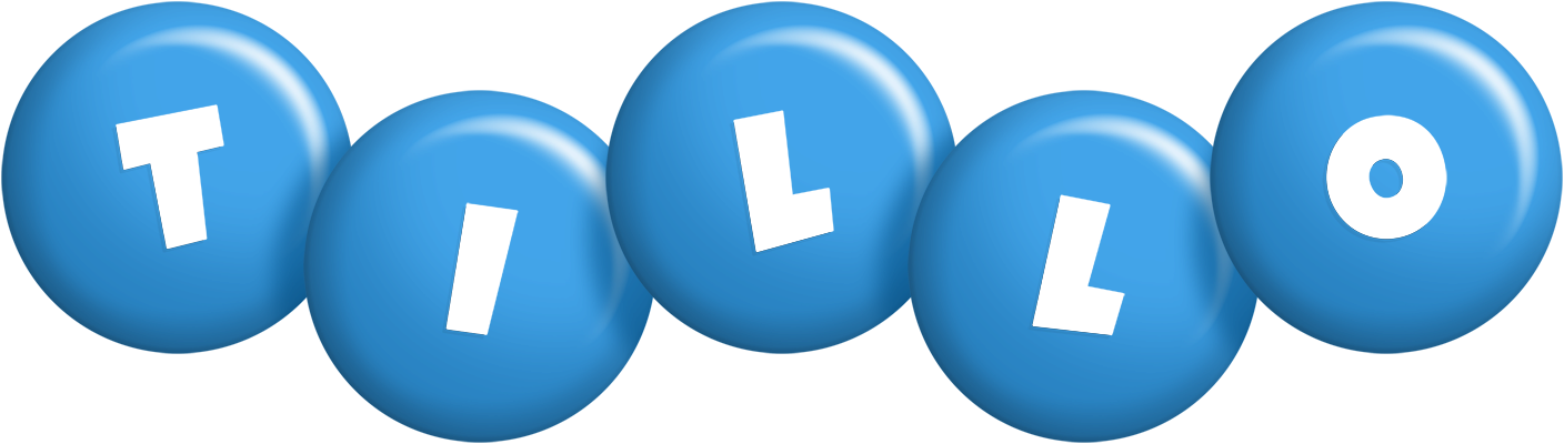 Tillo candy-blue logo