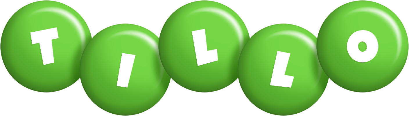 Tillo candy-green logo
