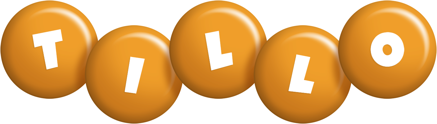 Tillo candy-orange logo