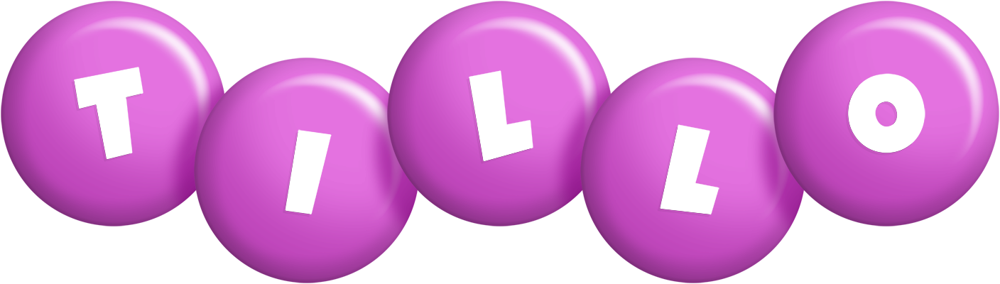 Tillo candy-purple logo