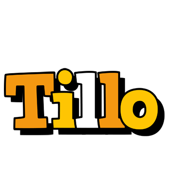 Tillo cartoon logo