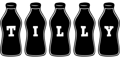 Tilly bottle logo