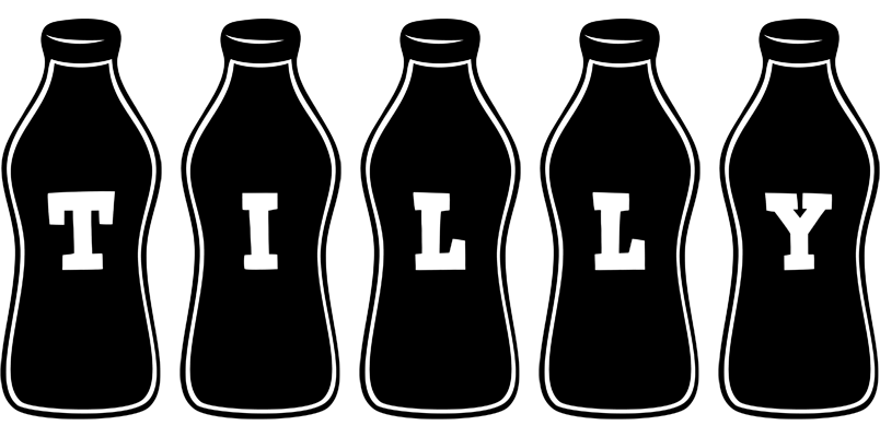 Tilly bottle logo