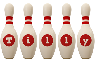 Tilly bowling-pin logo
