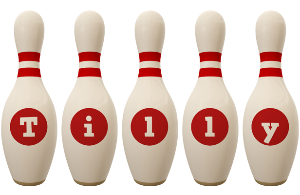 Tilly bowling-pin logo