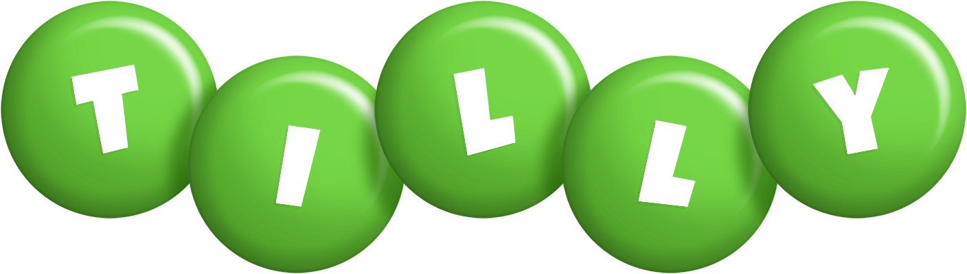 Tilly candy-green logo