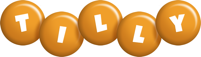 Tilly candy-orange logo