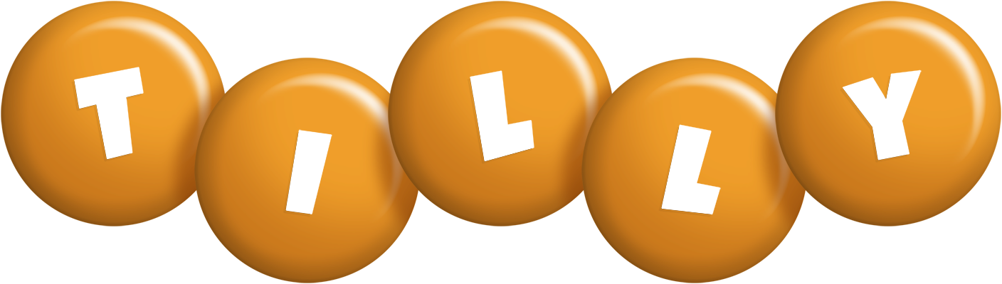Tilly candy-orange logo