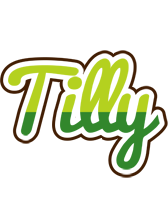 Tilly golfing logo