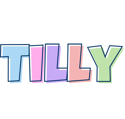 Tilly pastel logo