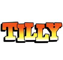 Tilly sunset logo