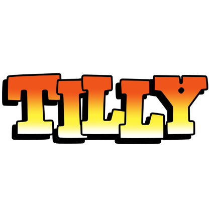 Tilly sunset logo