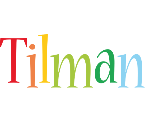 Tilman birthday logo