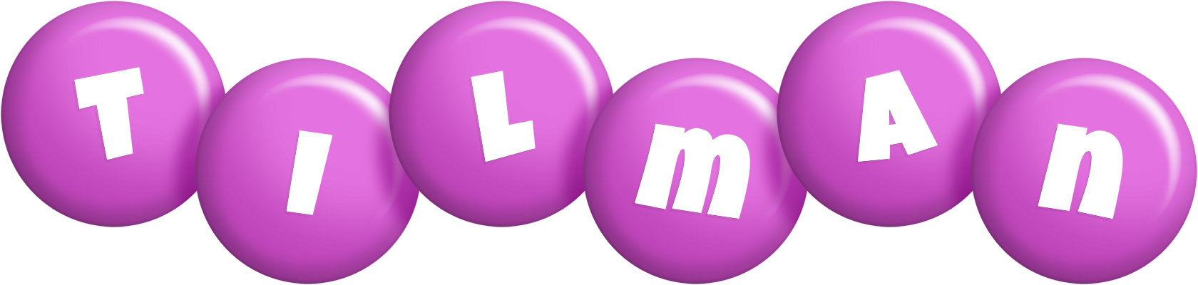 Tilman candy-purple logo