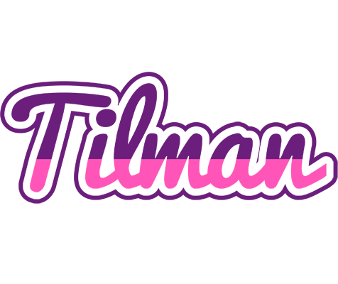 Tilman cheerful logo