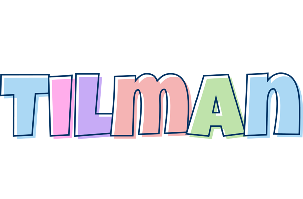 Tilman pastel logo