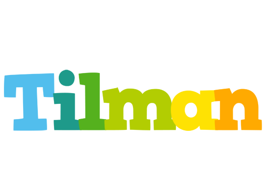 Tilman rainbows logo