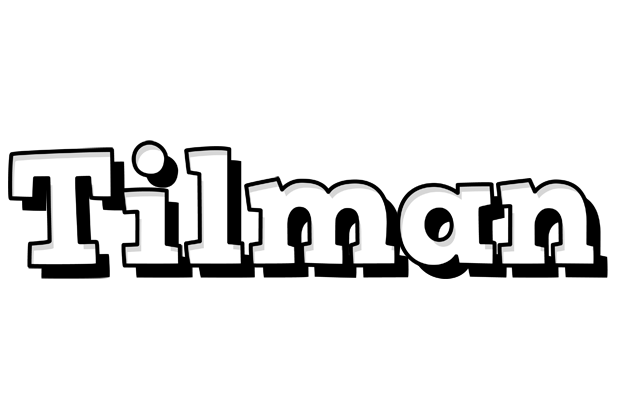 Tilman snowing logo