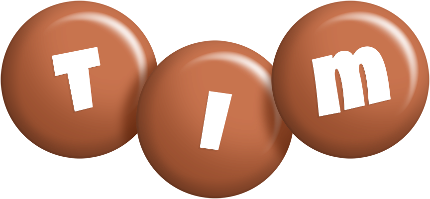 Tim candy-brown logo