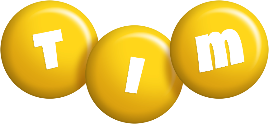 Tim candy-yellow logo