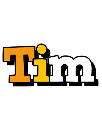 Tim cartoon logo