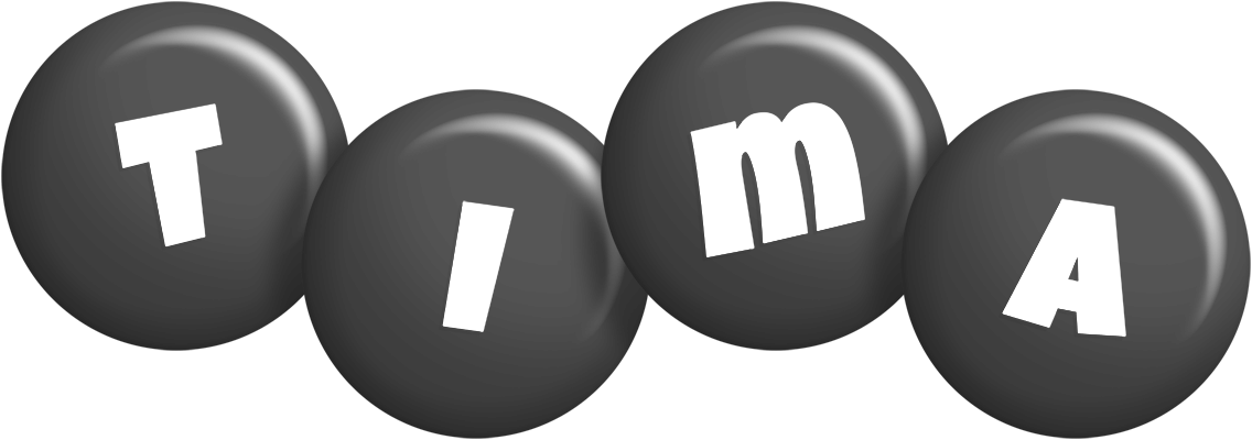 Tima candy-black logo