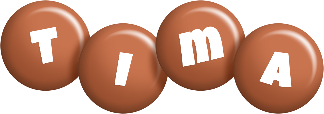 Tima candy-brown logo