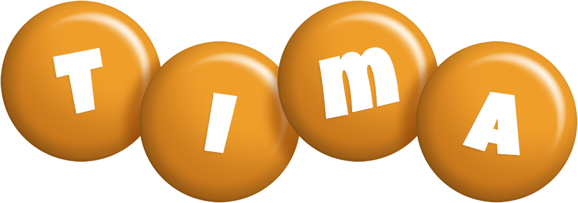 Tima candy-orange logo