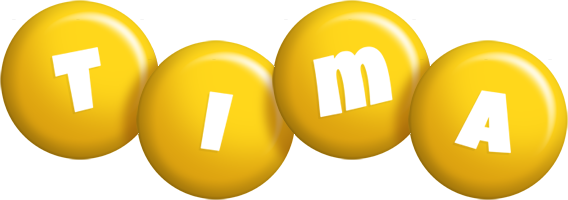 Tima candy-yellow logo