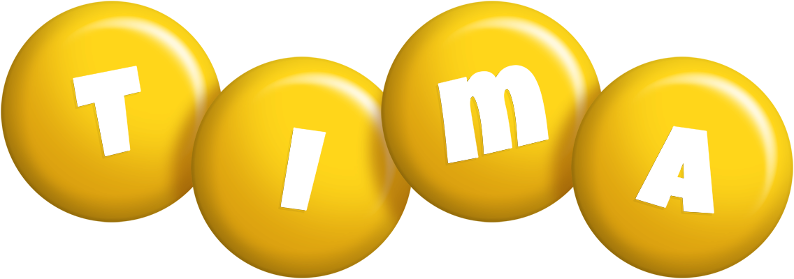 Tima candy-yellow logo