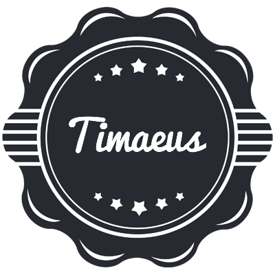 Timaeus badge logo