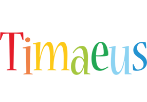 Timaeus birthday logo