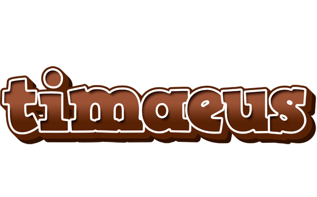 Timaeus brownie logo