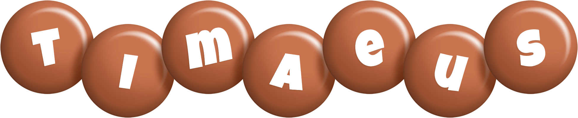 Timaeus candy-brown logo