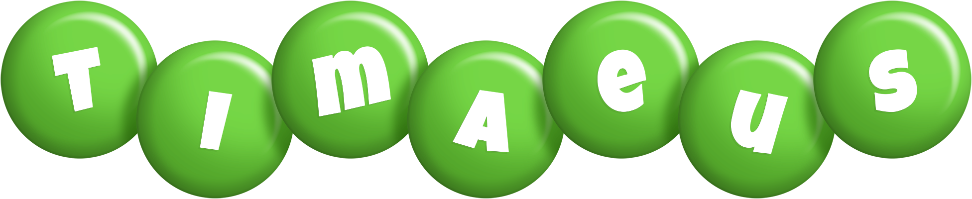 Timaeus candy-green logo