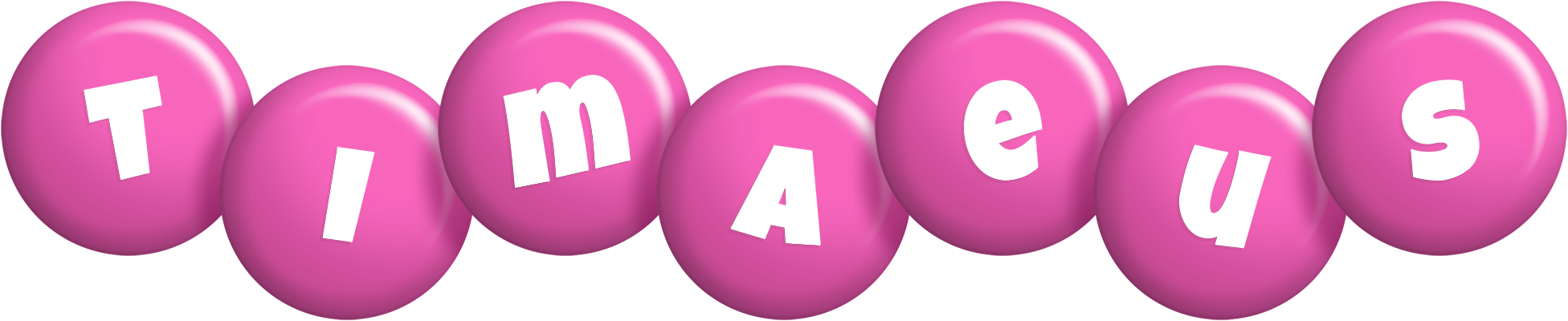Timaeus candy-pink logo