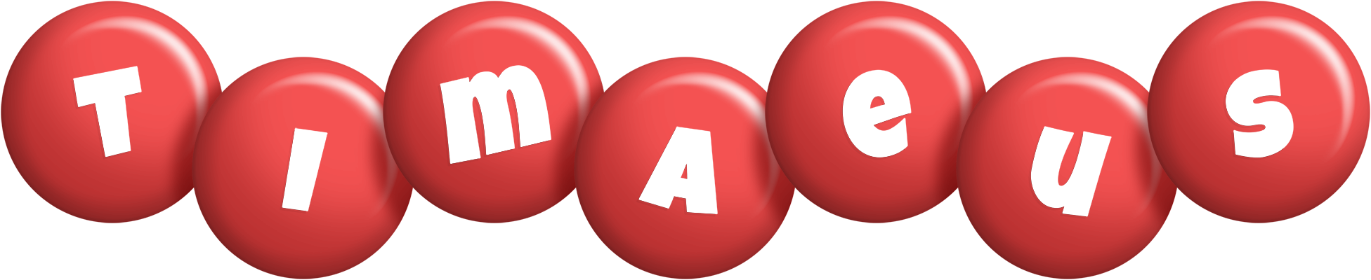 Timaeus candy-red logo