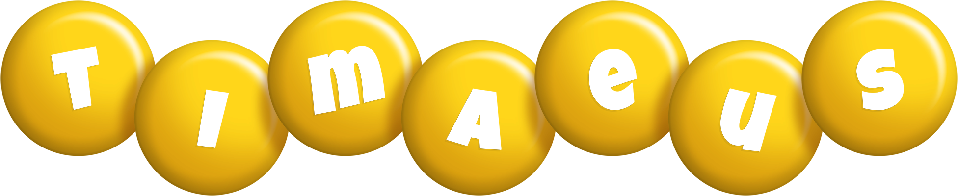 Timaeus candy-yellow logo