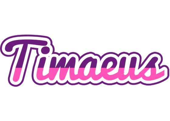 Timaeus cheerful logo