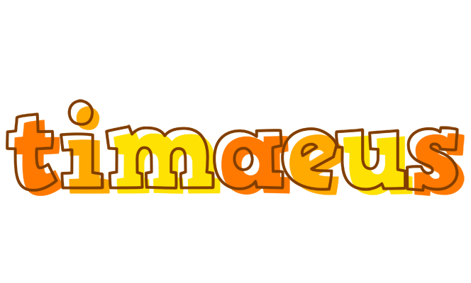 Timaeus desert logo